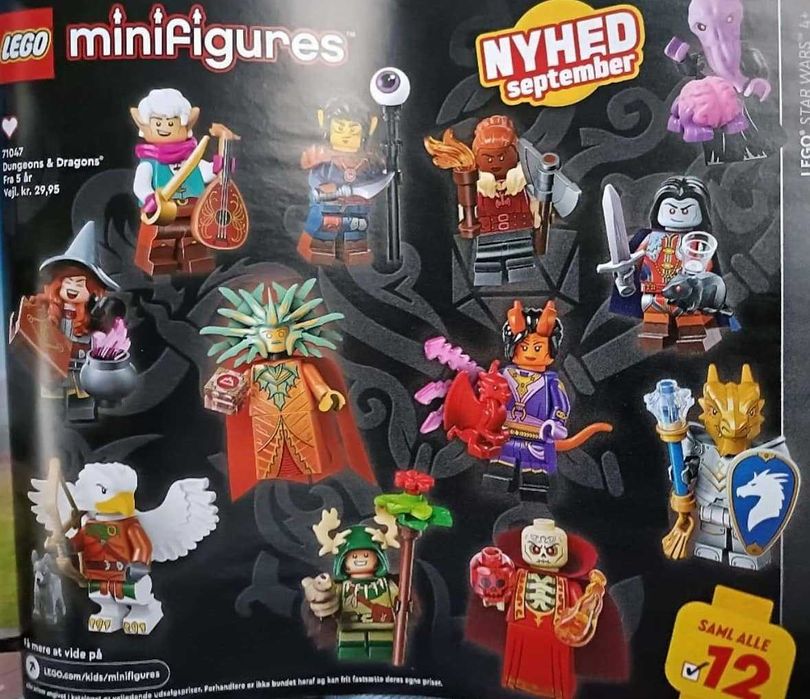 LEGO Minifigures 71047 Series Dungeons and dragons - пълна серия