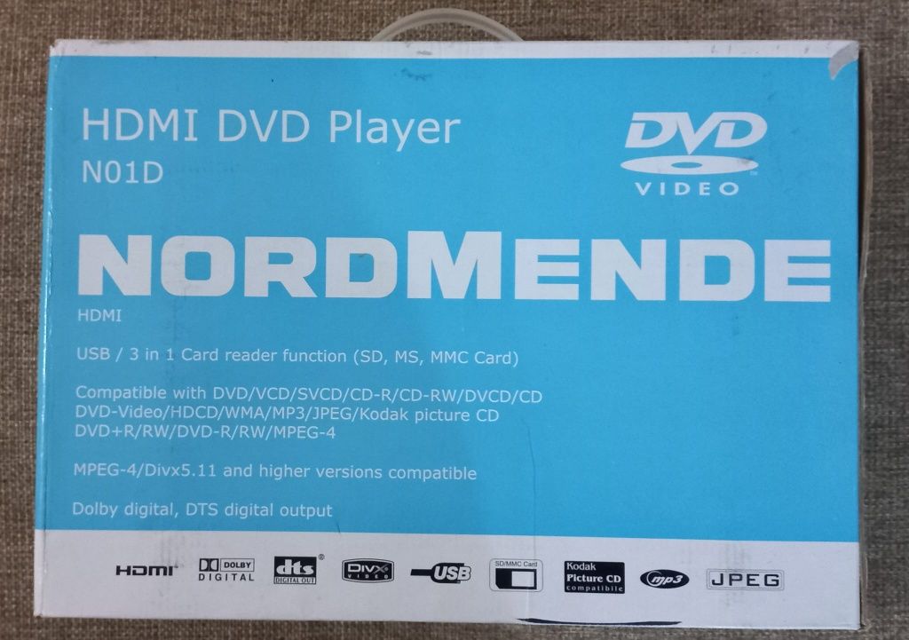 Dvd player Normande plus 45 de dvd