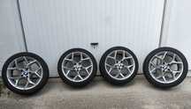 Jante BMW 18"+anvelope(factura), putin uzate VIKING  - ALL SEASONS !