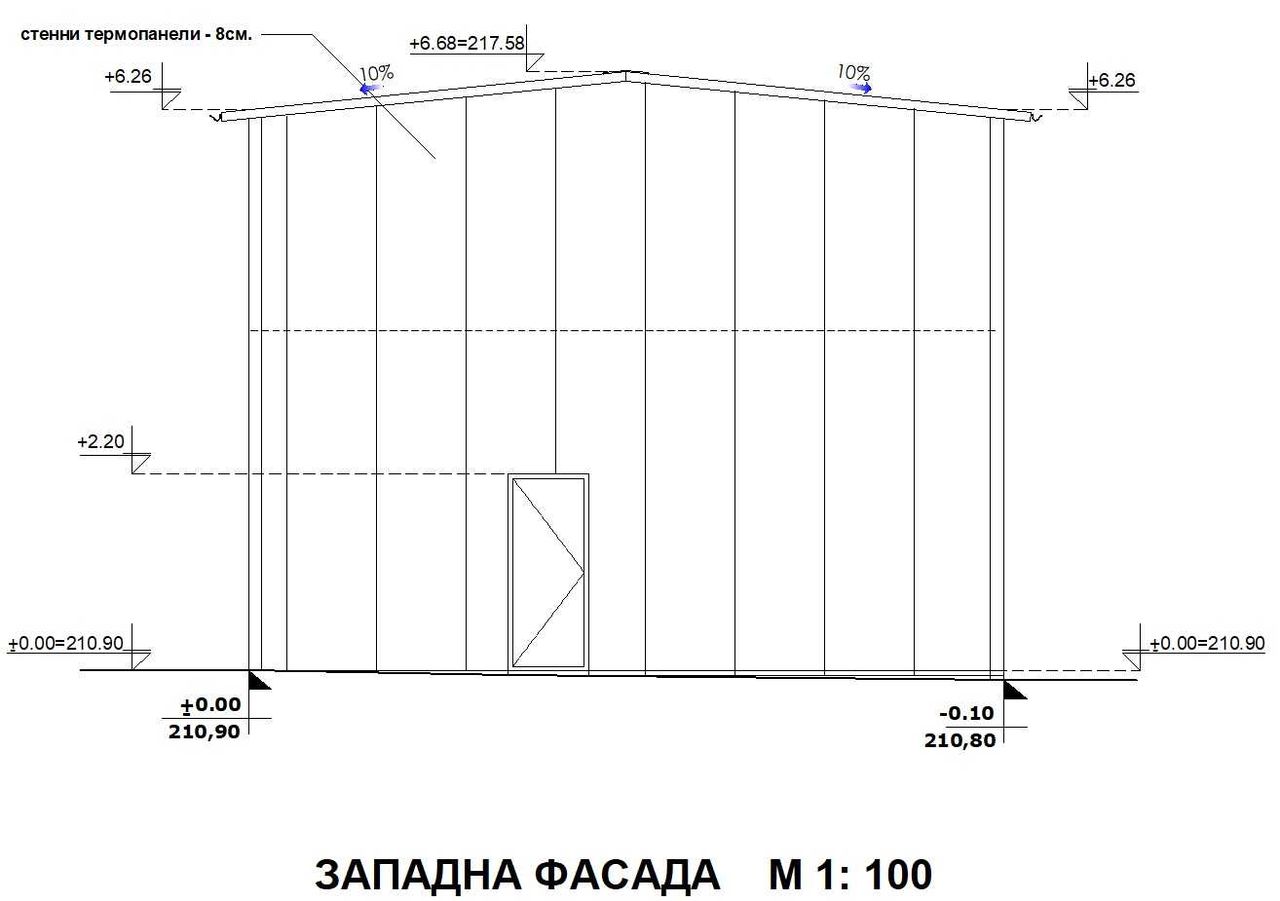 Продава се Промишлена сграда в с. Ветрино, Област Варна - 1388 кв.м за 101 €/кв.м - Снимка #6