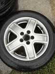 SET 4 ROTI COMPLETE-JANTE ALIAJ+anvelope de vara 215/55r16-APROAPE NOI