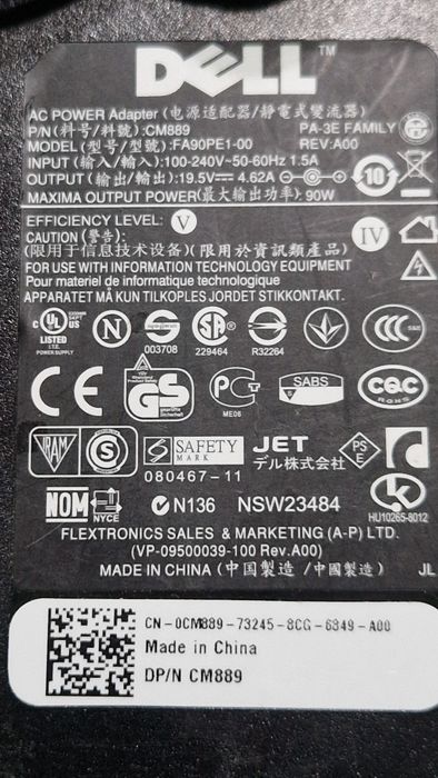 Încărcător Dell  fa90pe1-00