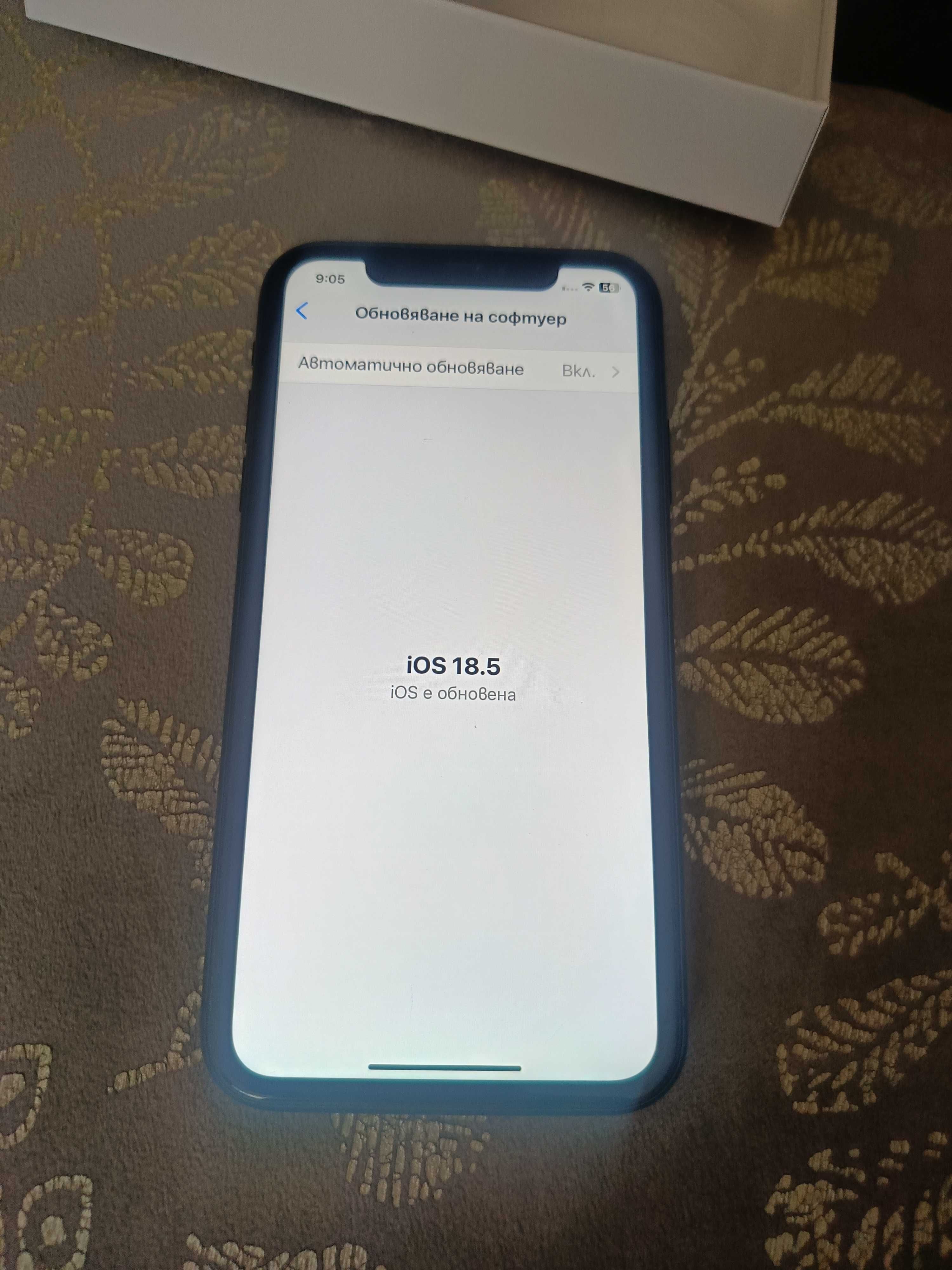 iPhone 11 64 gb.черен без БАРТЕРИ.