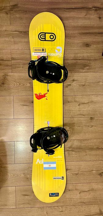 Burton комплект сноуборд + автомати