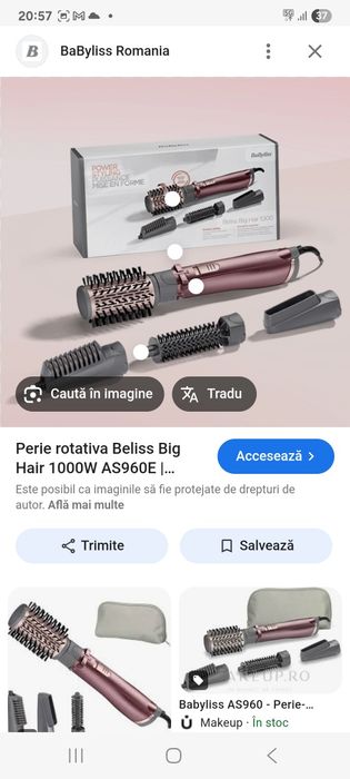 Perie rotativa  beliss