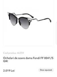 Ochelari soare Fendi model exclusivist