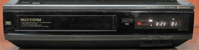 Videorecorder (VHS) Hitachi VT-M619EM, made in Japan, defect