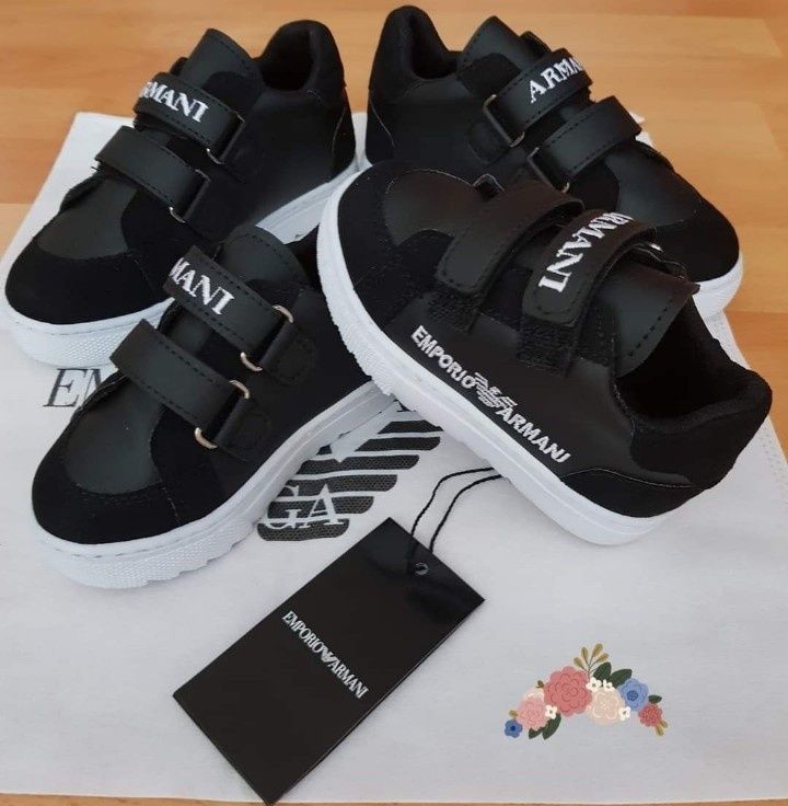 Adidasi unisex copii Armani,diverse mărimi  logo brodat, Italia