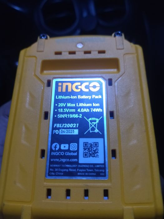 Incco batareka yengi ariginal