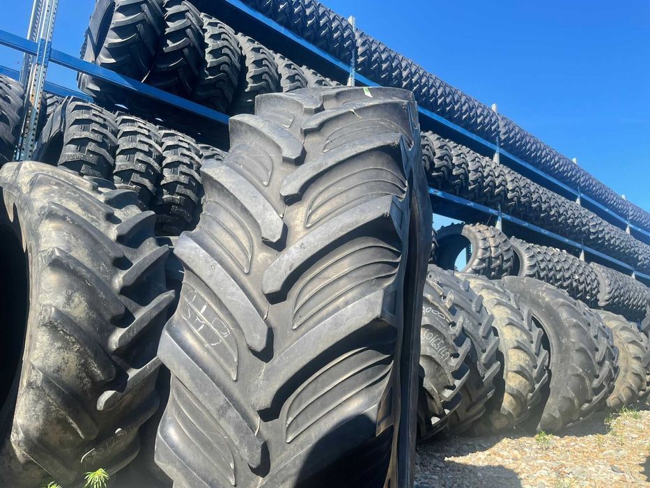 20.8r42 anvelopa de tractor cu garantie cauciuc second hand 520/85