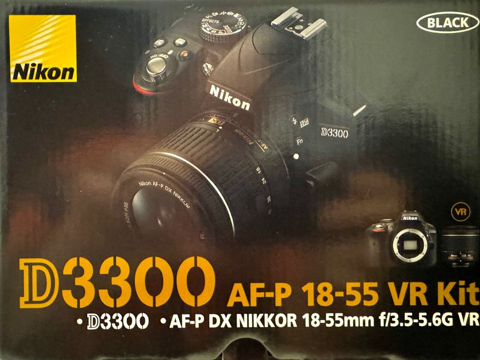 Nikon D3300 + два обектива и много аксесоари