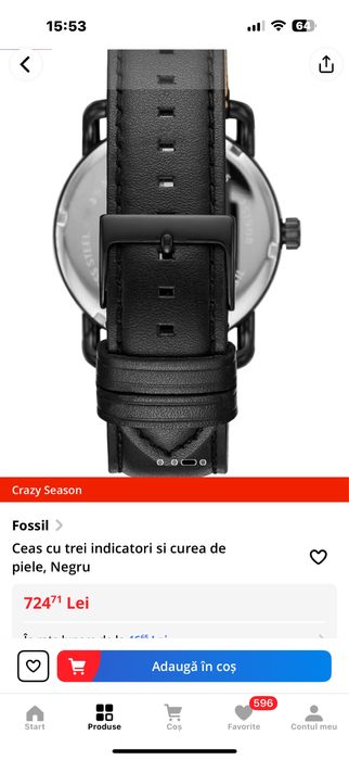 Fossil - Ceas de barbati FS5665 nou, sigilat!