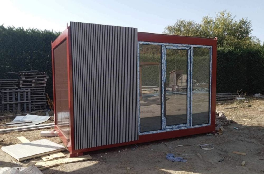 Vand container Fast-food Magazin Terasa depozitare