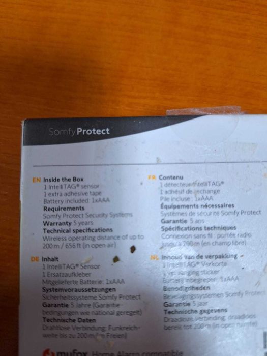 Kit Smart Home Somfy IntelliTAG si Connectivity Kit control aplicație