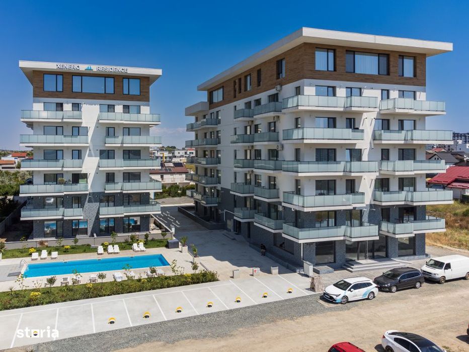 Apartament cu acces DIRECT la PISCINA, curte proprie+parcare subterana