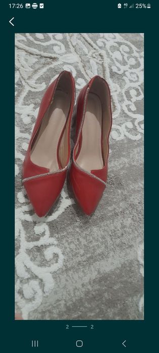 Туфли красные для вечеринки