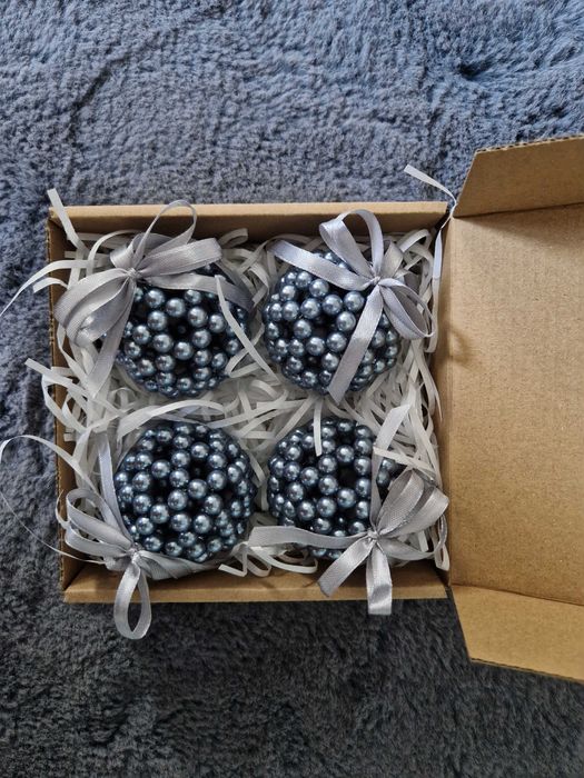 Set globuri Crăciun 60 mm handmade