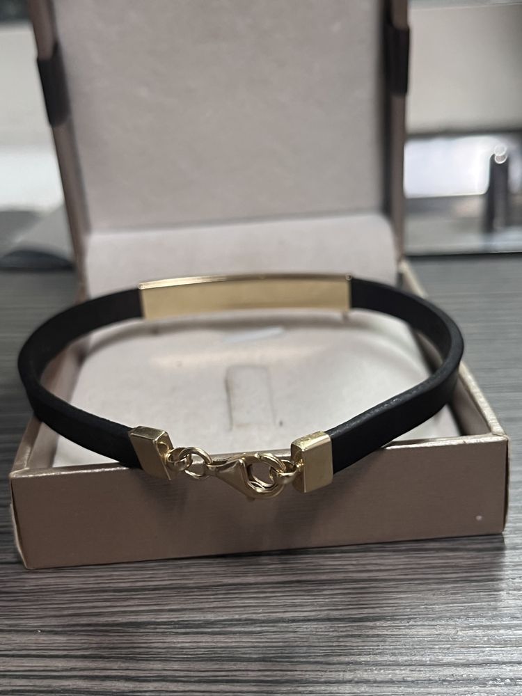 Brățară Aur 14K -585  250 Ron/Gr Model HERMES! Ca nou!