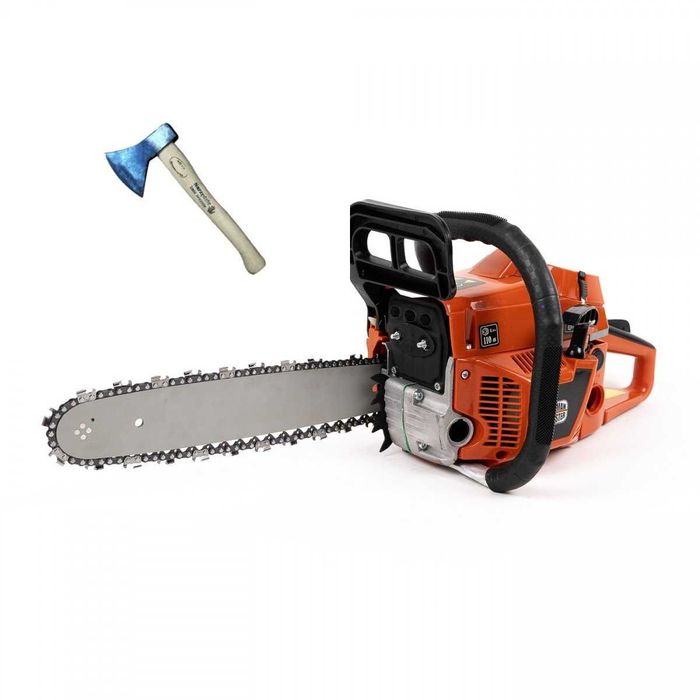 Topor de Spart Lemne, Secure 0,7 kg+Drujba pe benzina 4kw, 68cc, 5.4cp