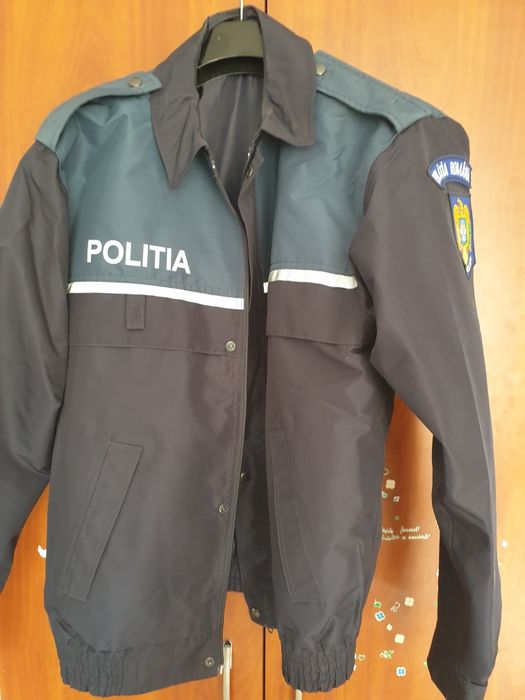 Geaca de politie noua cu blana