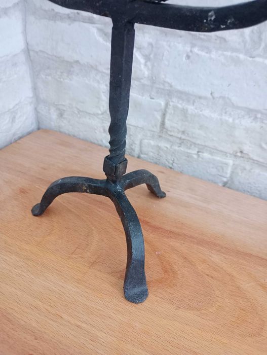 Стар свещник от ковано желязо 2 броя