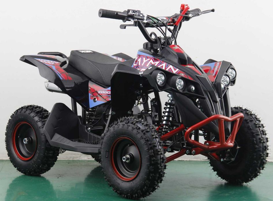 Atv copii NCX Cayman 6" 50cc 2T benzina negru/rosu
