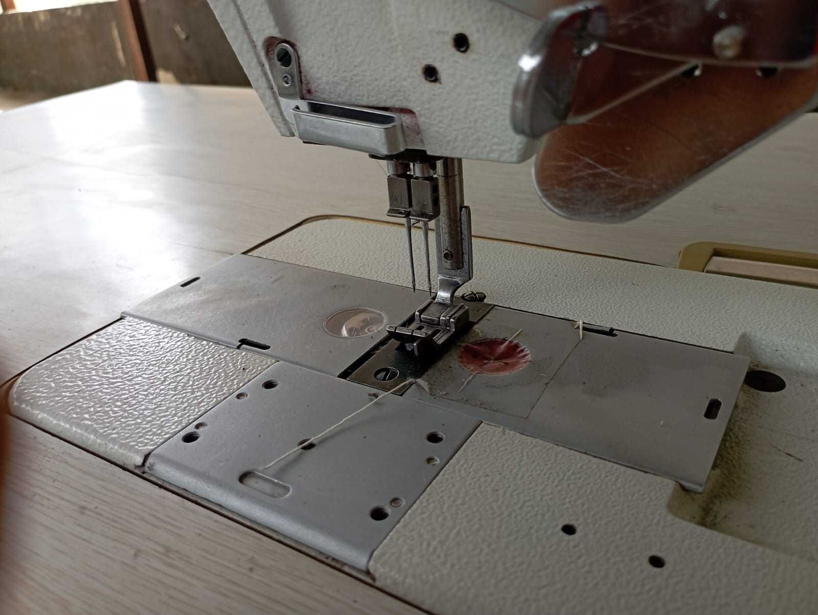 Двухигольная швейная машина ZOJE 8450A