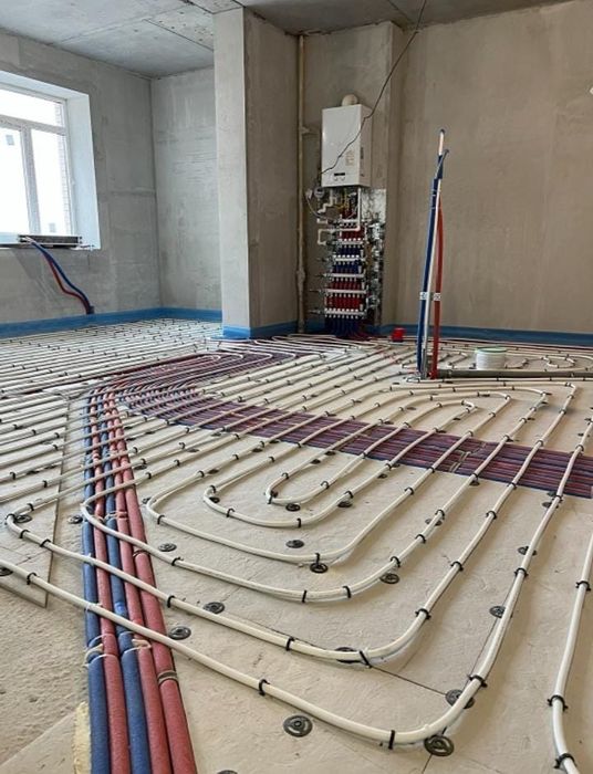 Монтаж теплых полов не дорого