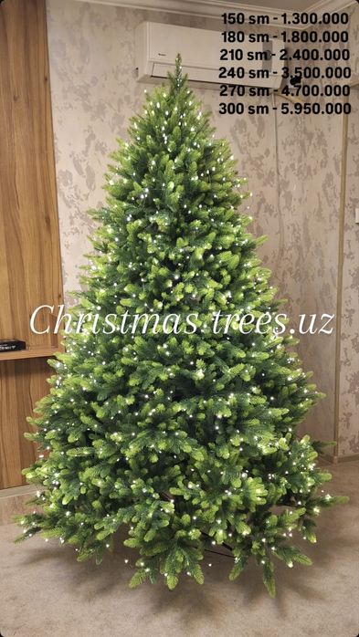 Новогодняя ёлка Изумрудний супер качества