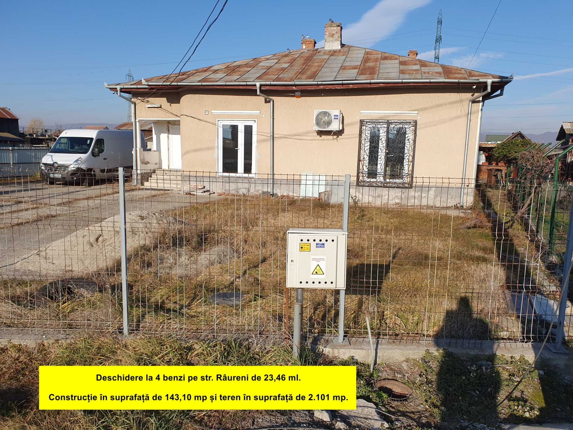 Vând / închiriez spațiu comercial la 4 benzi, Str. Râureni, nr. 186