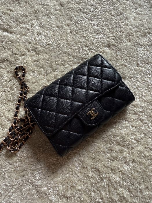 Chanel wallet on a chain