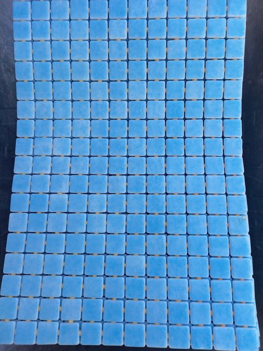 Mozaic ceramica albastru