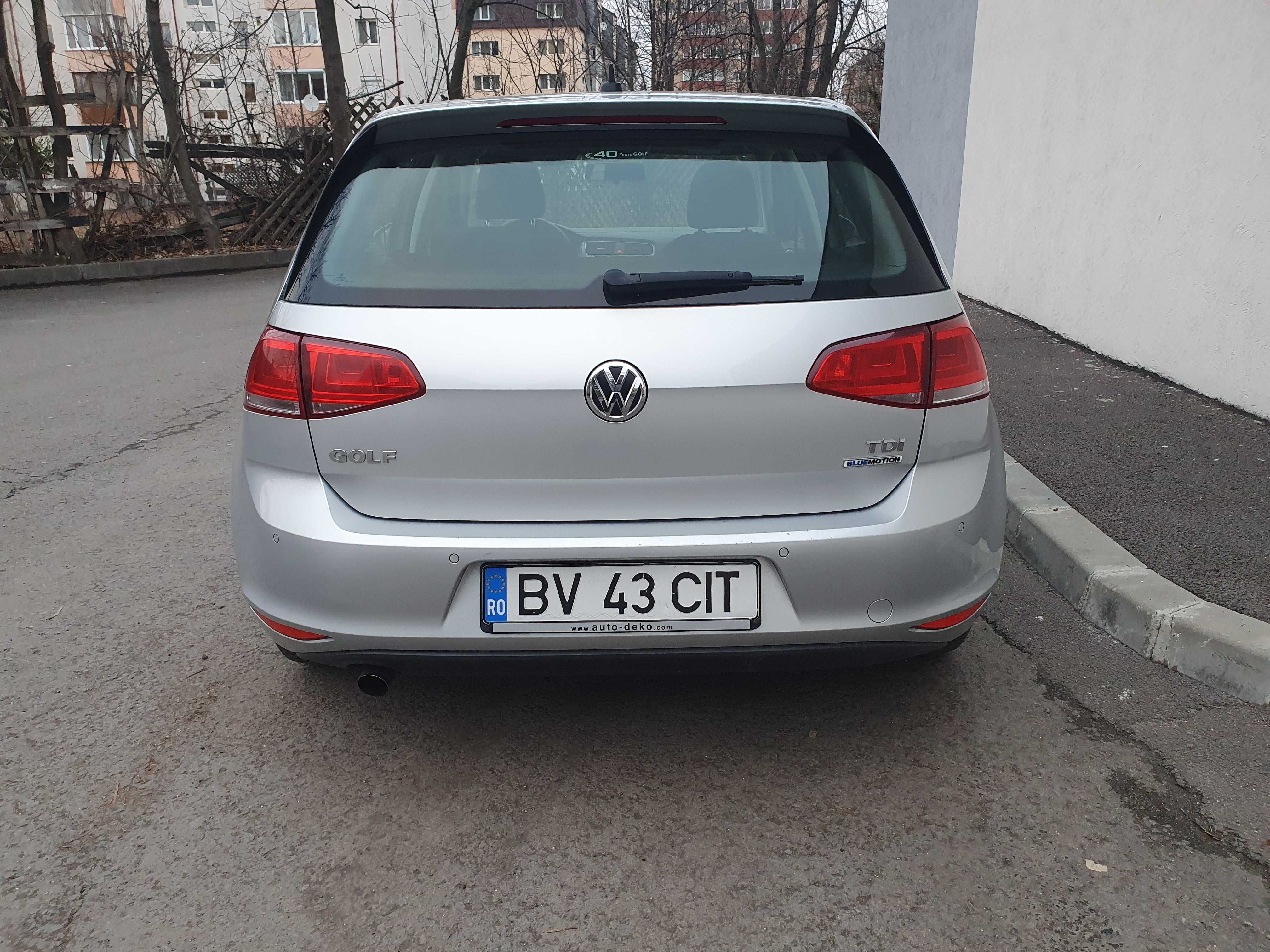 VW Golf 7 bluemotion