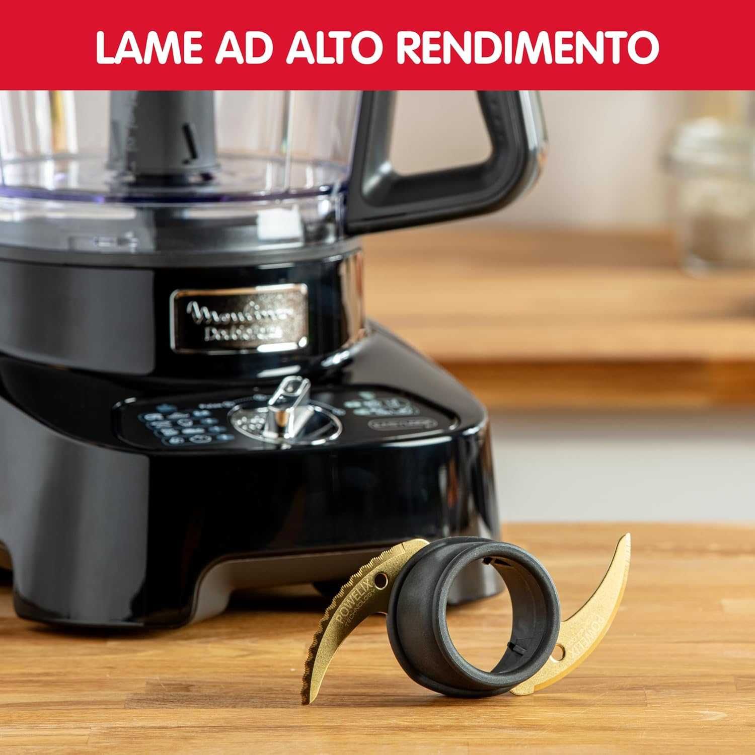 Кухненски робот Moulinex Double Force (FP8218) Блендер и миксер
