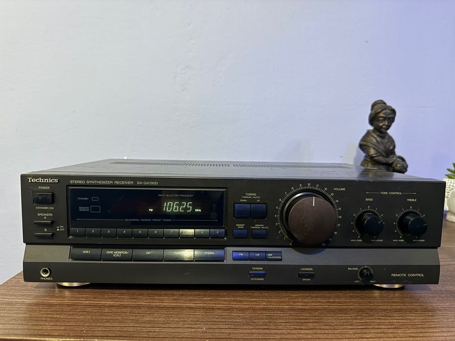 Technics SA-GX130D – класически стерео ресийвър с аналогов звук!