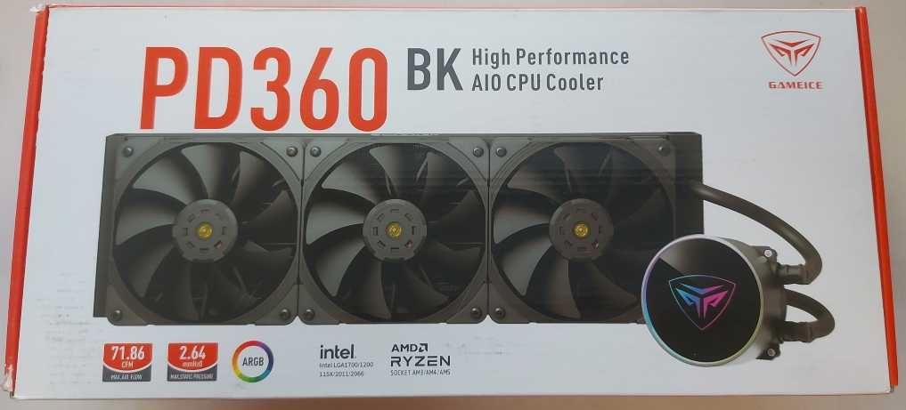 Водяное охлаждение процессора PCCooler PD360 BK