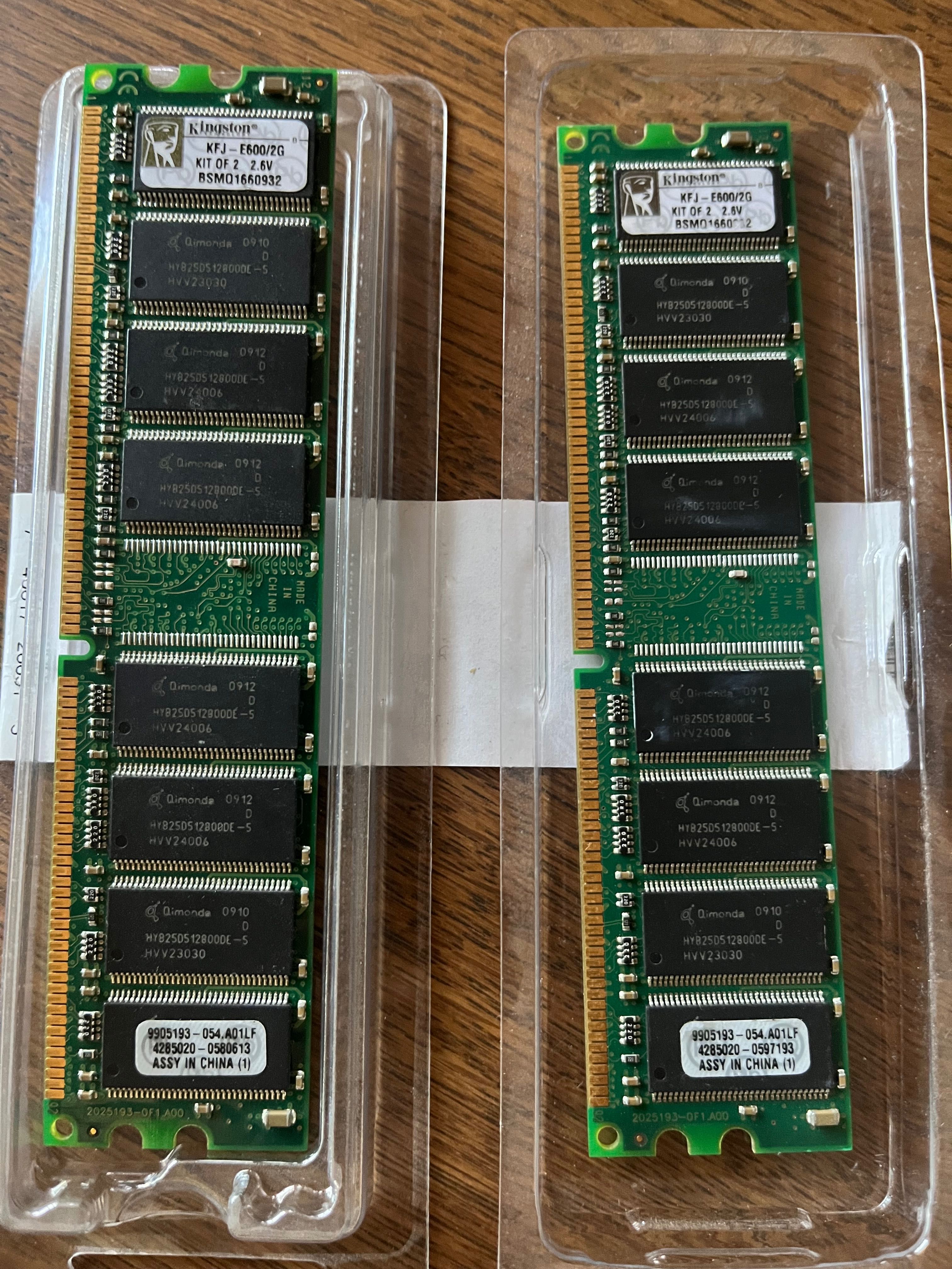 Рам памет ddr 400 KFJ-E600/2G Kingston 2GB Kit