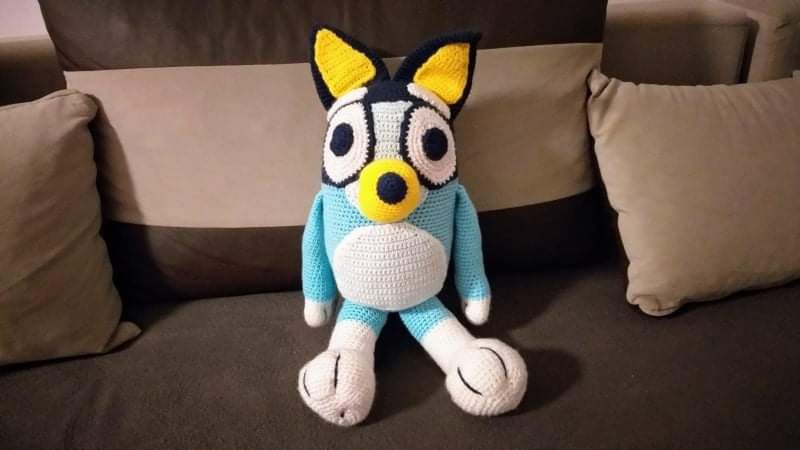 Плетена играчка - Bluey