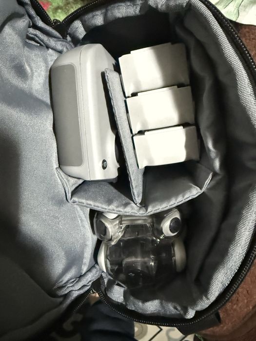 Dji mini 4 pro  3 батареии пульт зарядный хаб и сумка