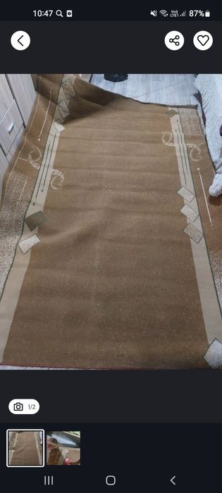 Ковёр 3 на два после химчистки