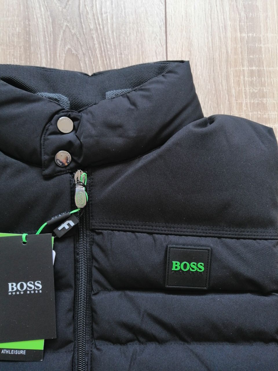 Hugo Boss мъжки елек в черен мат M L 3XL