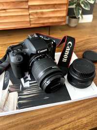Aparat Foto Canon EOS 760D + Obiectiv EFS 18-55mm + Obiectiv 50mm