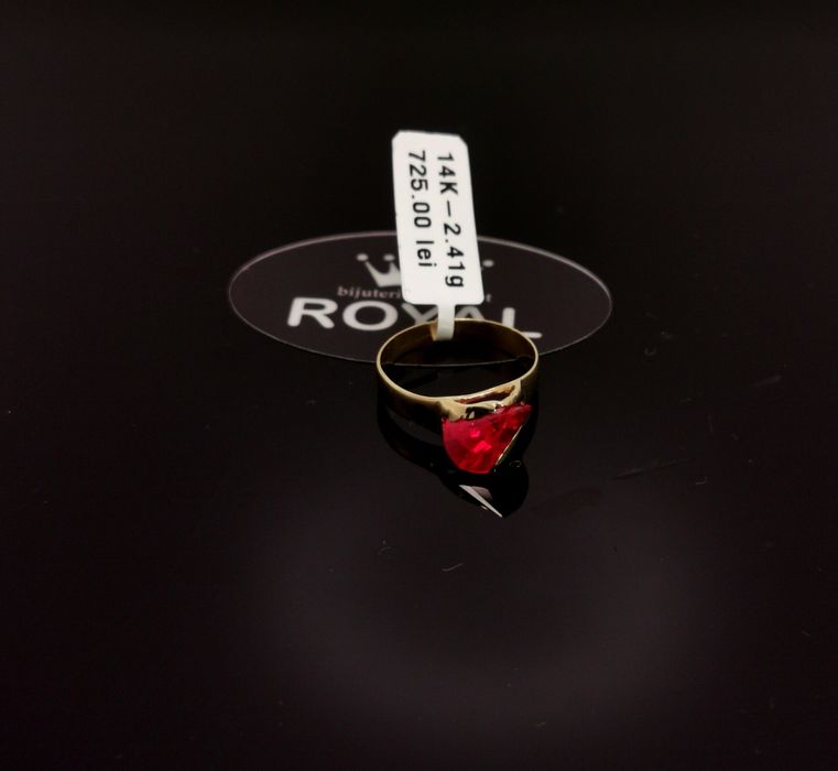 Bijuteria Royal inel din aur 14k 2.41 gr