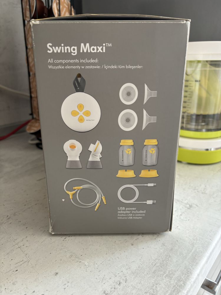 Двойна двуфазна помпа за кърма Medela Swing Maxi
