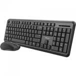 Kit tastatura + mouse wireless Trust USB rezistent la apa Nou