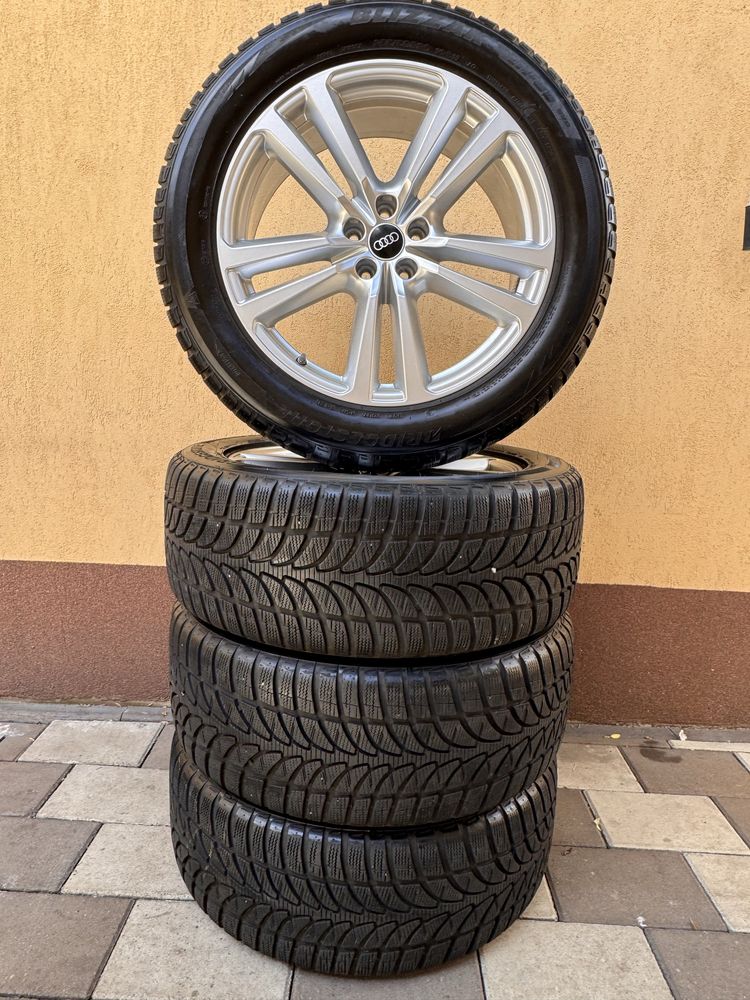 Jante / Roti 20" O.E. Audi Q7 Q8 anvelope iarna 255 50 R20. 8mm profil