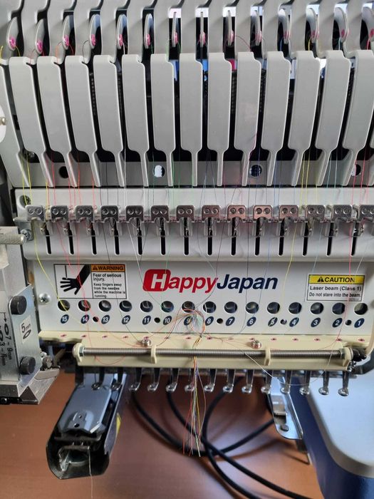 Mașina industriala brodat HAPPY HCD3e-X1501-40W 1200cmx40cm, accesorii