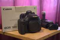 Canon 760D + grip compatibil