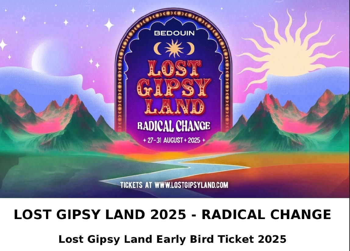 Билети за Lost Gipsy Land 2025 + Camping зона за двама
