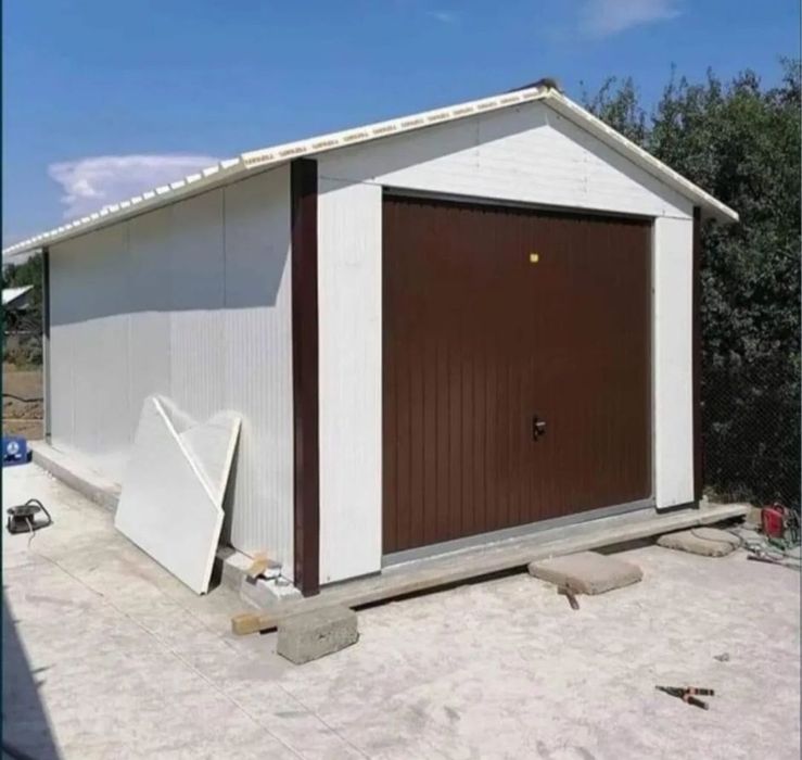 Executam  garaje auto pe structura metalica